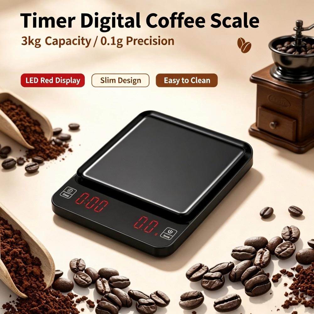 Coffee & Tea Collective - Báscula Digital de Alta Precisión para