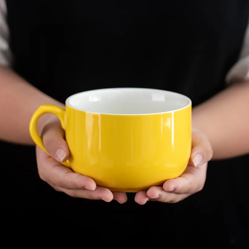 Coffee Tea & Company - Taza de cerámica de gran capacidad