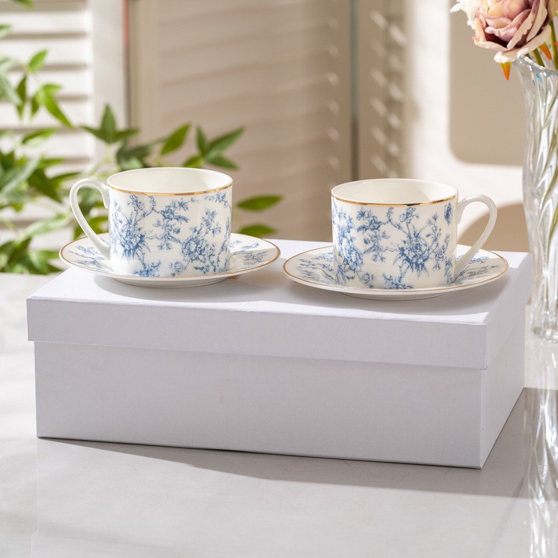 Coffee Tea Love - Nuevo Juego de Tazas y Platos