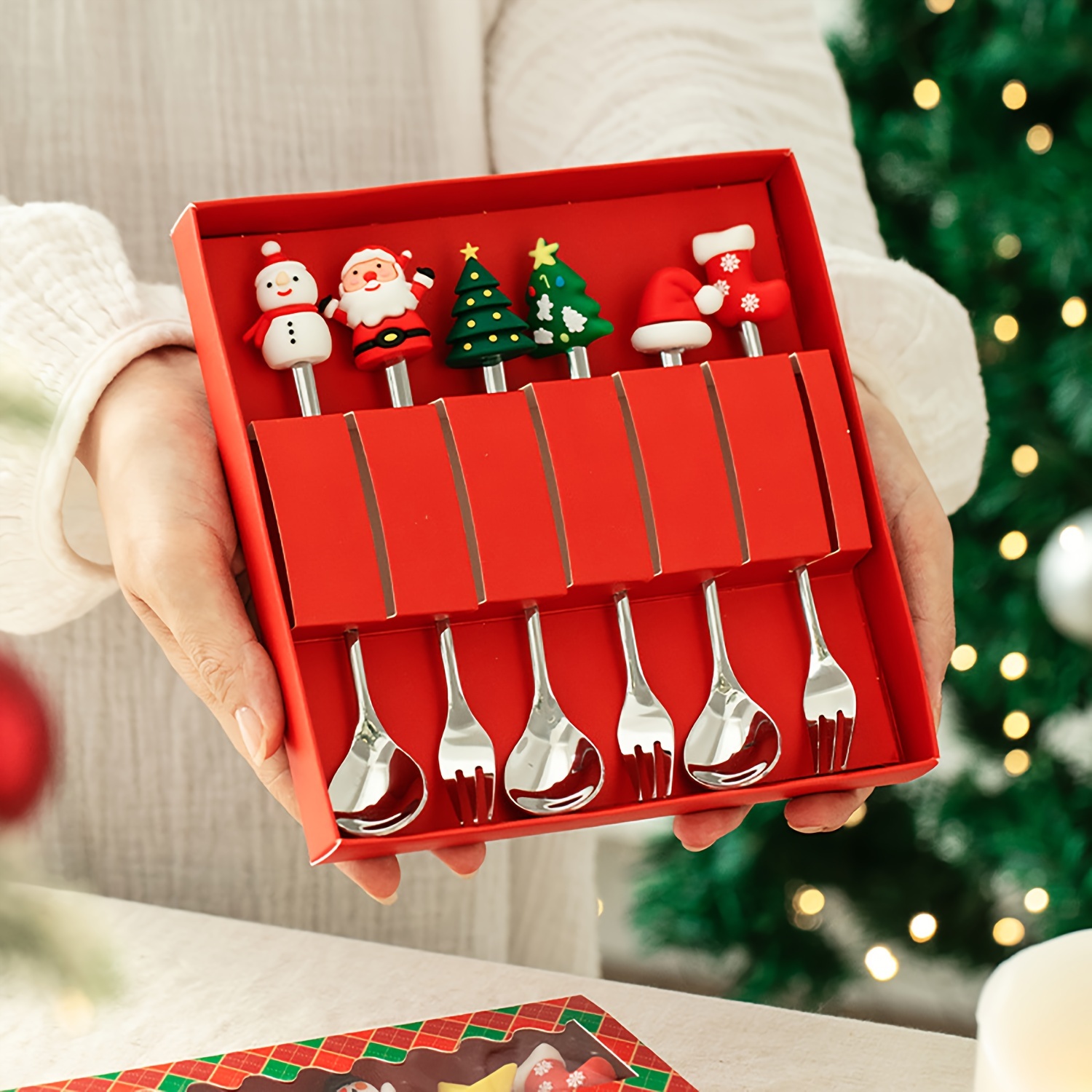 Coffee Tea Gift Set - 1 Juego de tenedores y cucharas