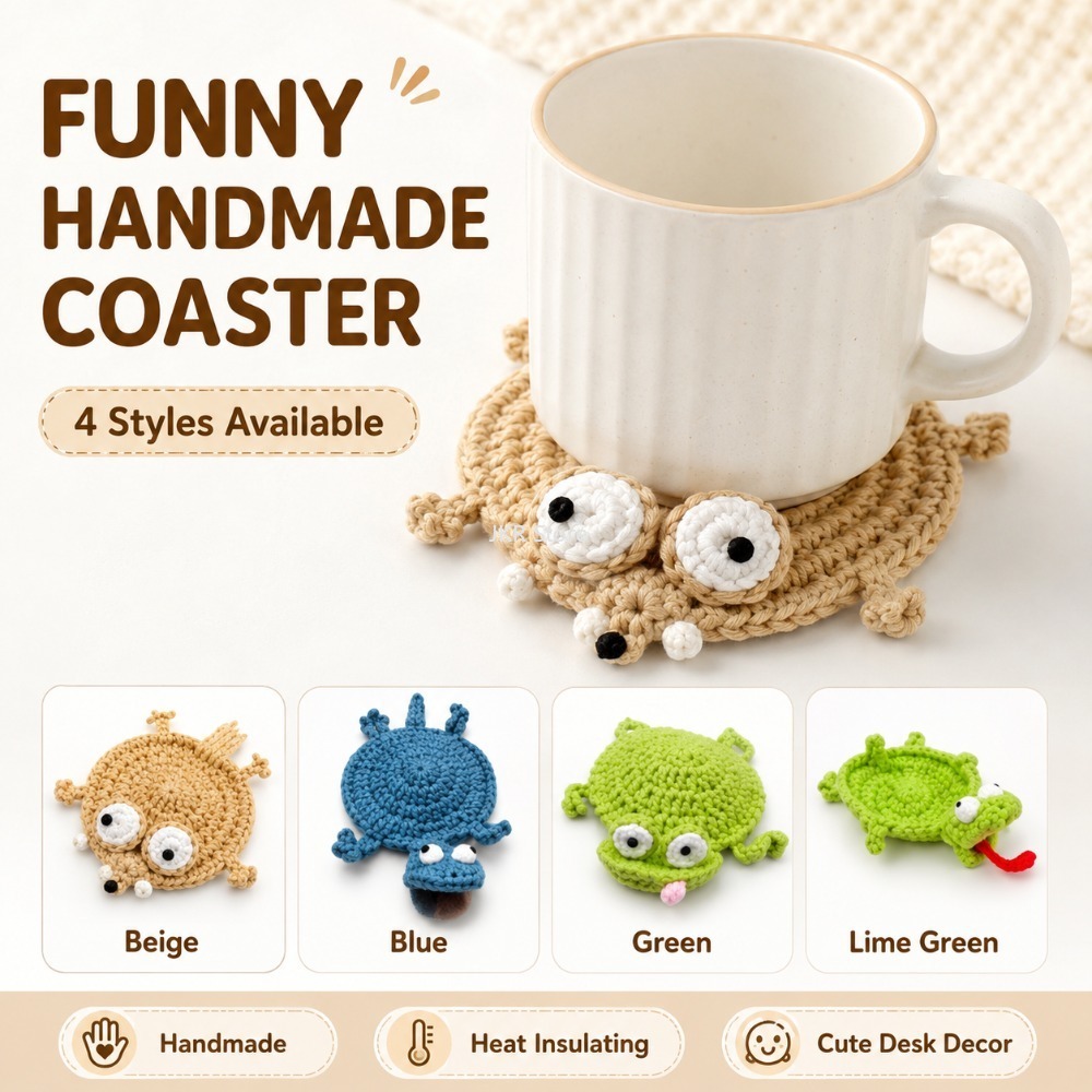 Posavasos de Ganchillo con Dis - Coffee Tea Uses reseña y precio