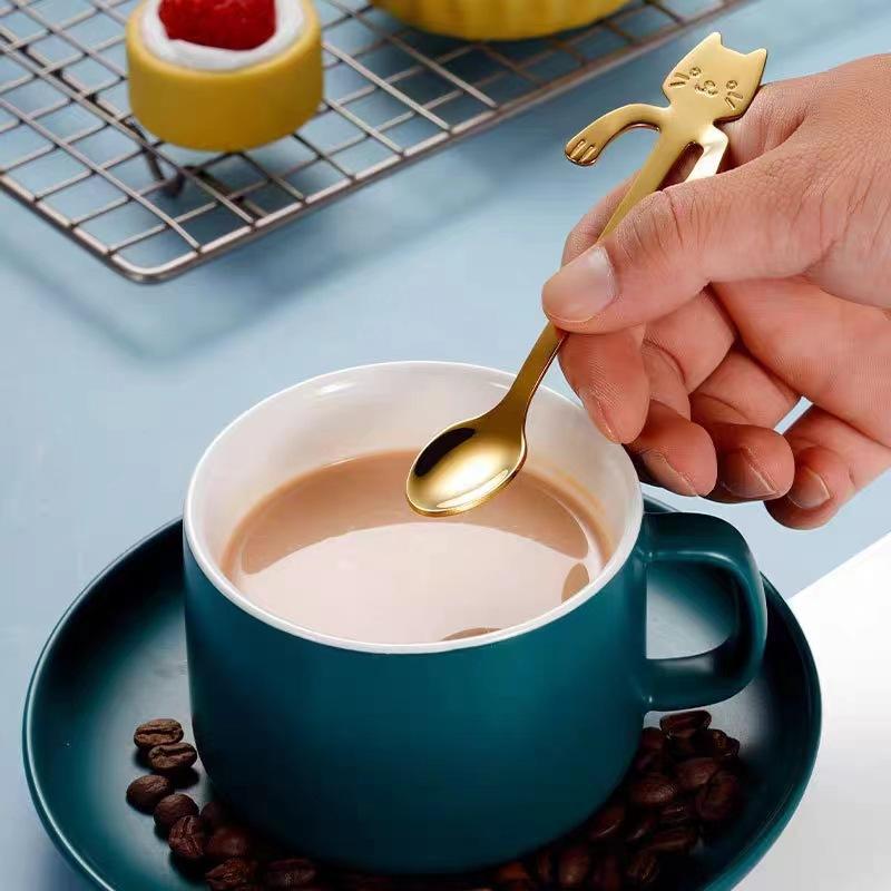 *1 cuchara colgante de acero i - Coffee Tea Love reseña y precio