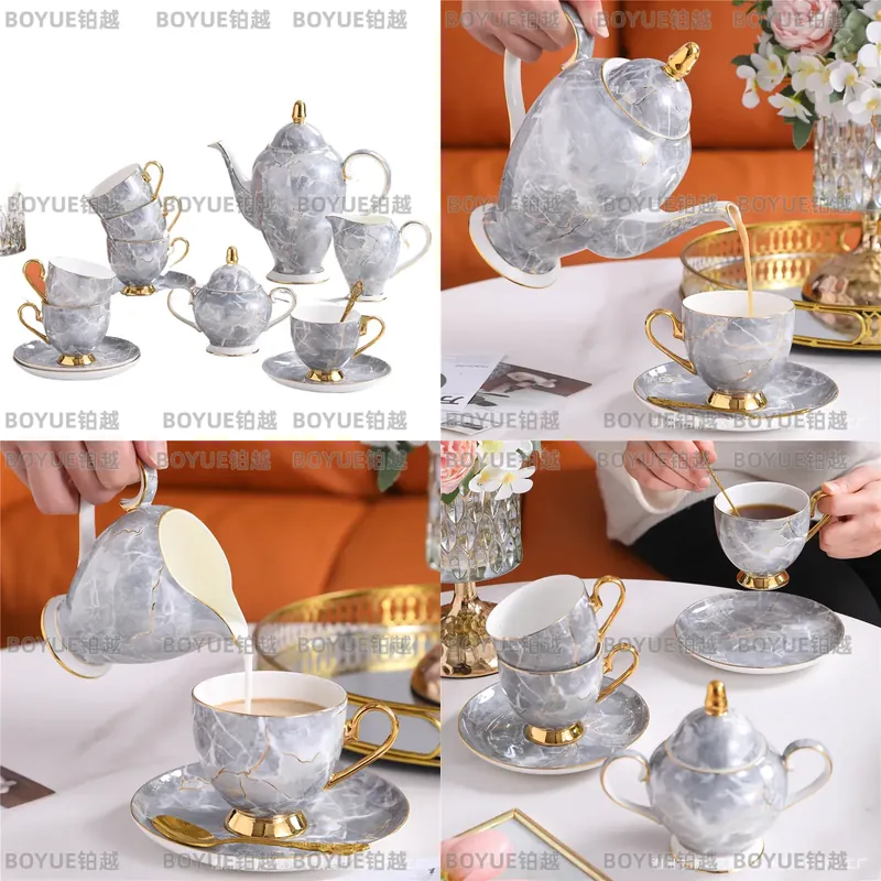 Juego de Taza y Platillo de Po - Coffee Tea Gift Set reseña y precio