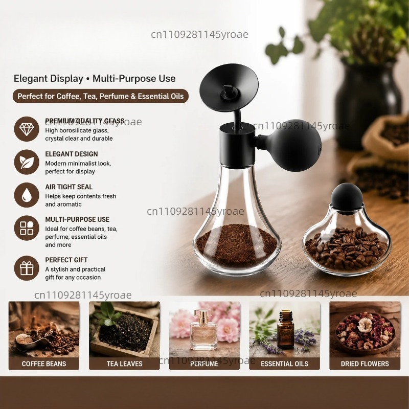 Botella de Vidrio para Muestra - Coffee Tea & Company reseña y precio