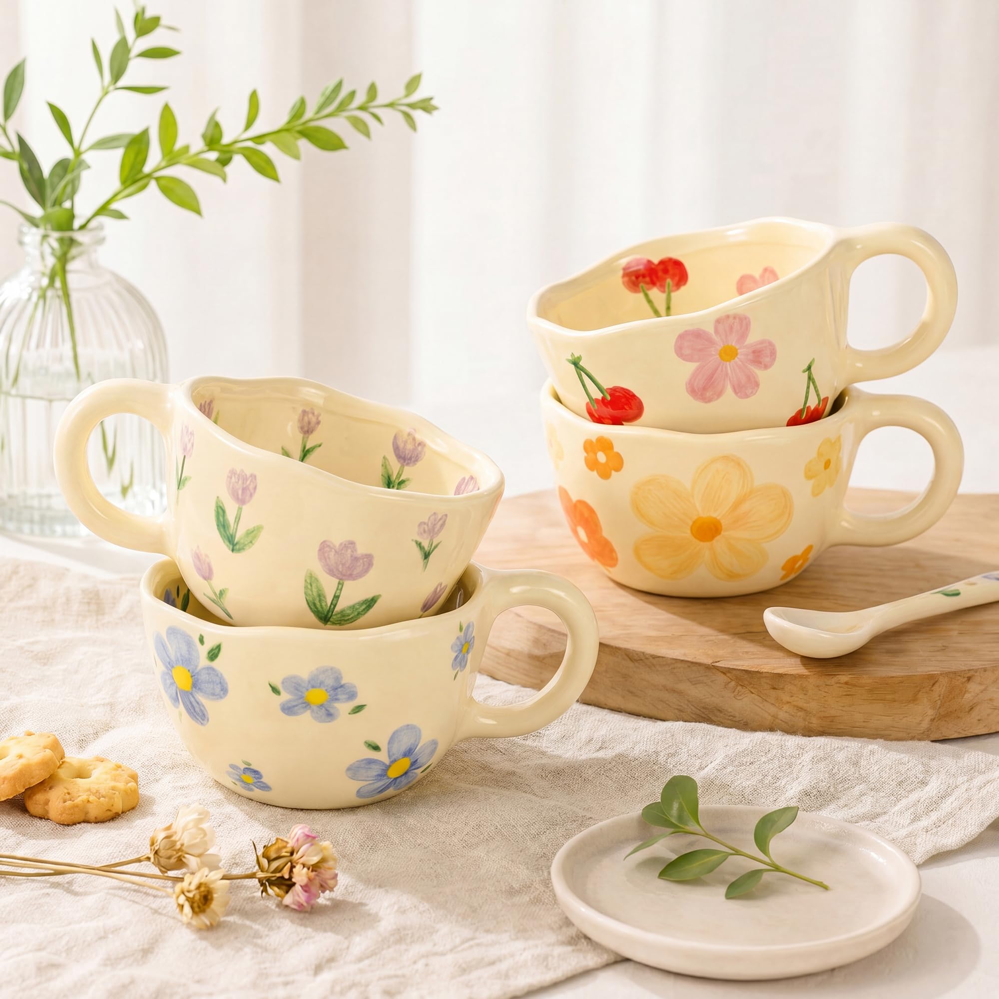 Paquete de 4 Tazas de Café Úni - Coffee X Tea reseña y precio