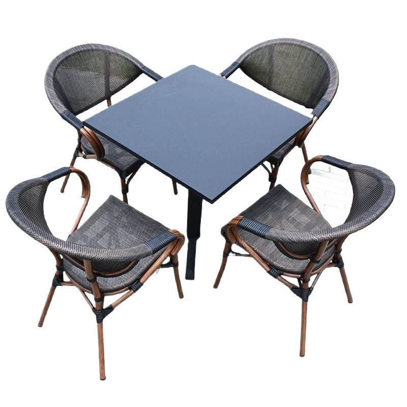 Silla de comedor para exterior - Coffee Tea Garden reseña y precio