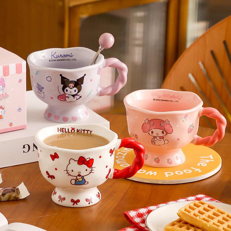 Taza de Cerámica Sanrio de 360 - Coffee X Tea reseña y precio