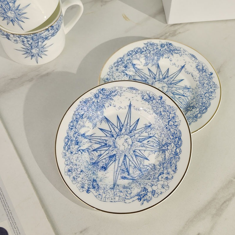 Taza y platillo de porcelana f - Coffee Tea Gift Set reseña y precio