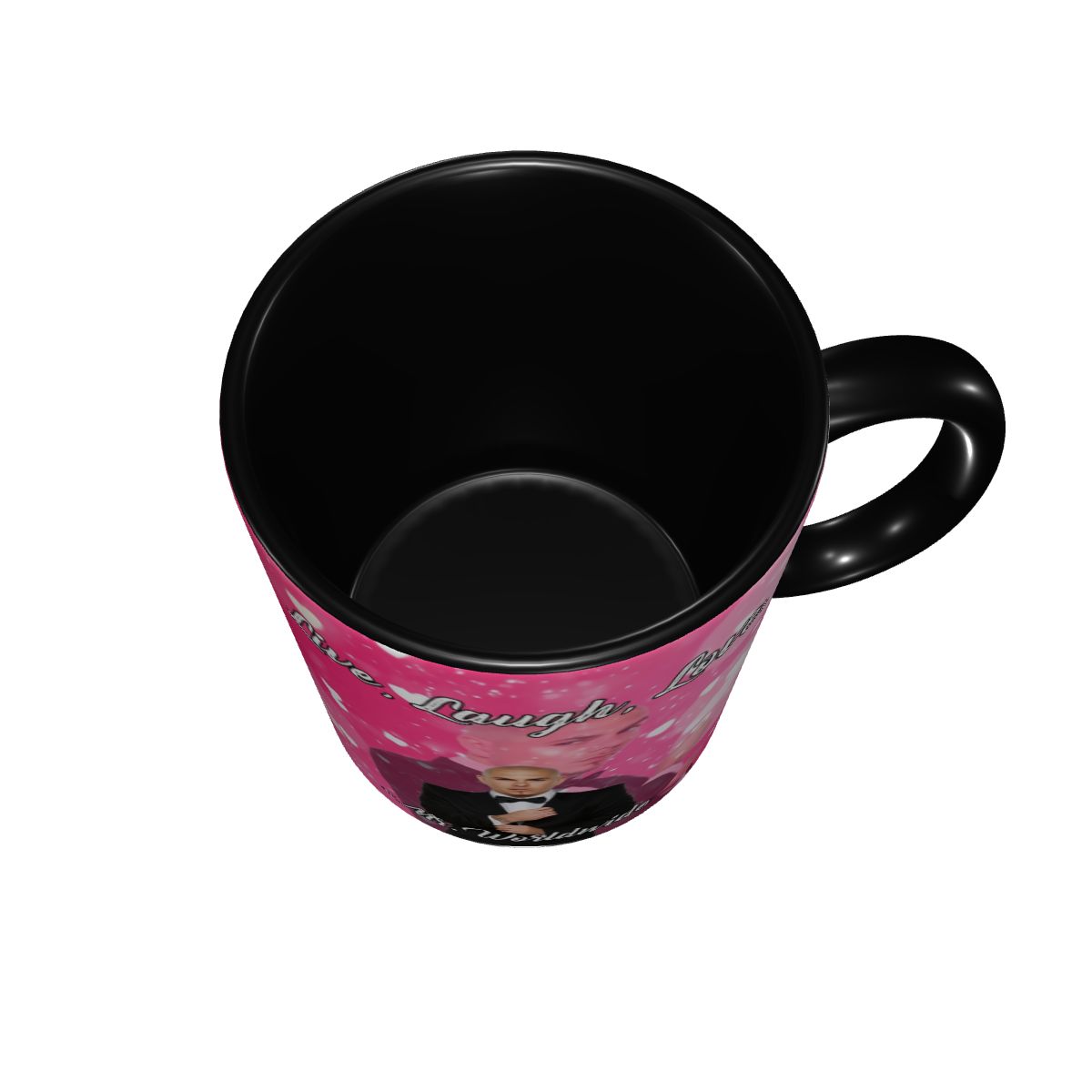 Taza de café rosa Mr World Day - Coffee Tea Love reseña y precio