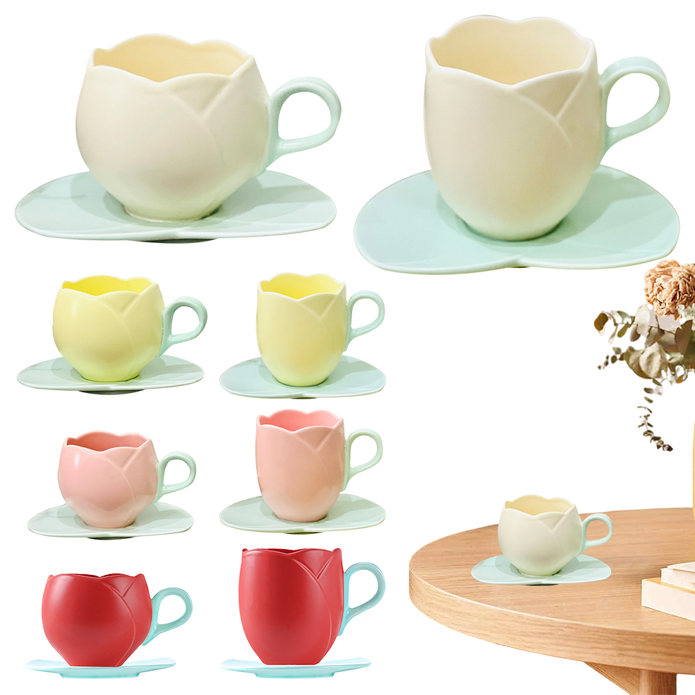 Taza de Café Tulipán con Plati - Coffee Tea Love reseña y precio