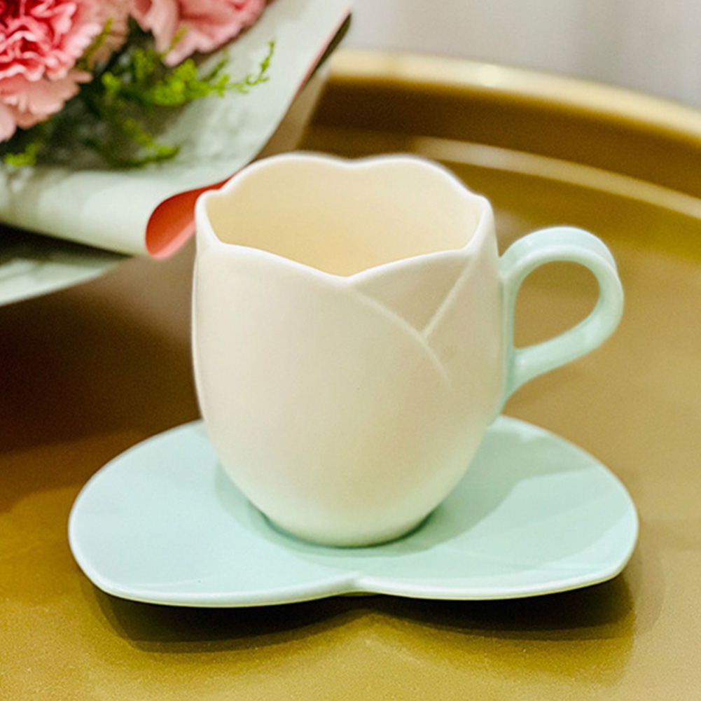 Taza de Café Tulipán con Plati - Coffee Tea Love reseña y precio