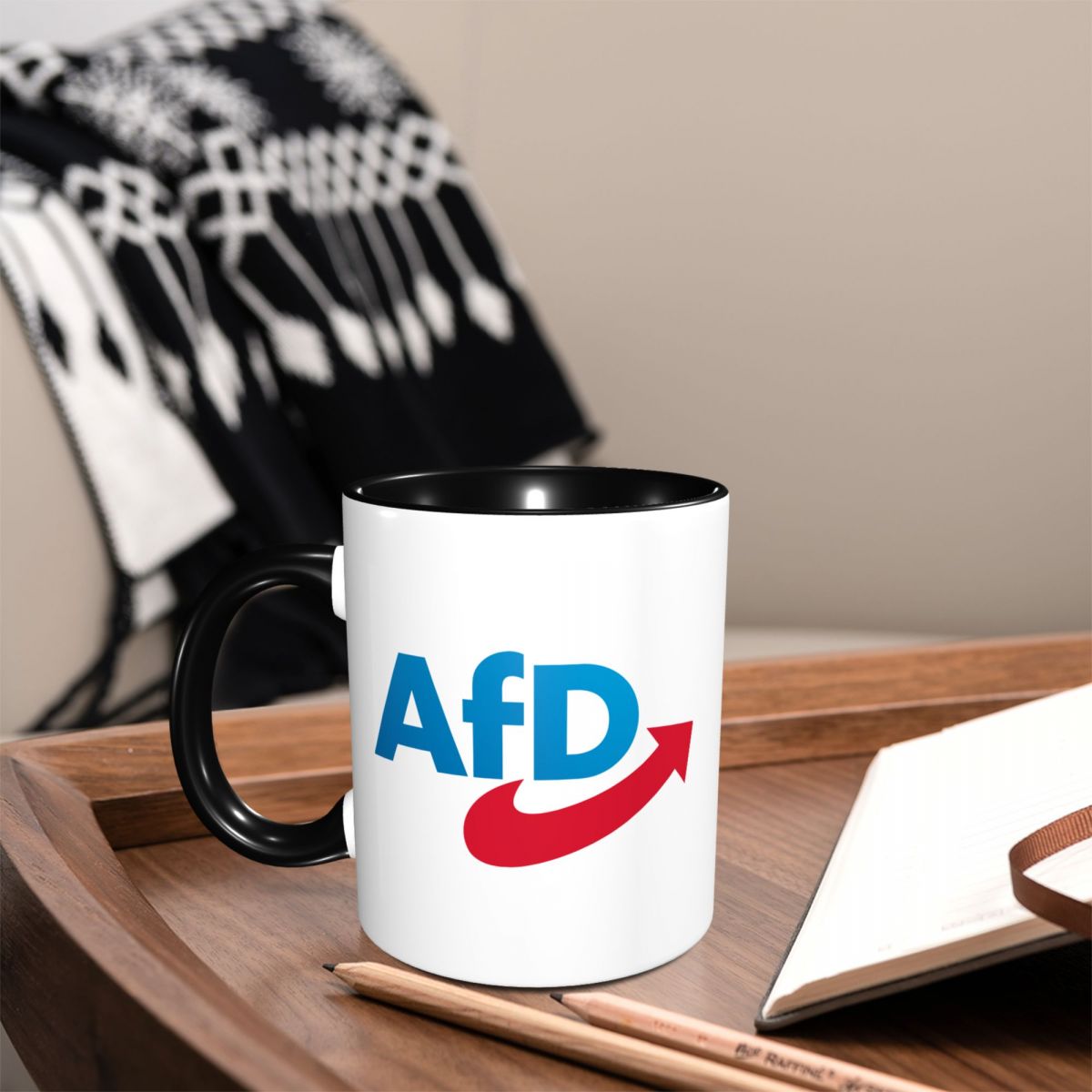 Taza Alternativa AFD de Aleman - Alternative To Coffee And Tea reseña y precio