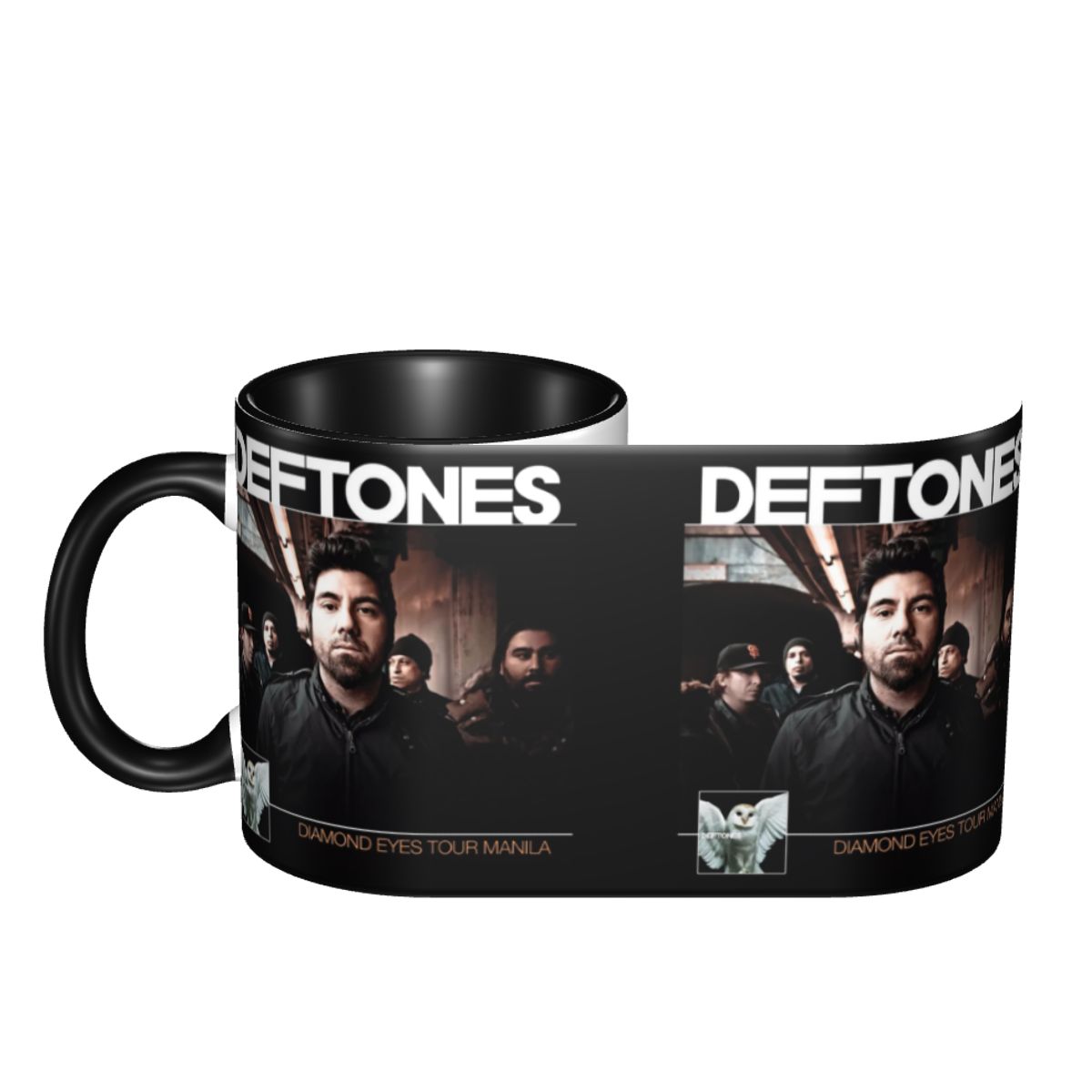 Taza Deftoness con banda de Me - Alternative To Coffee And Tea reseña y precio