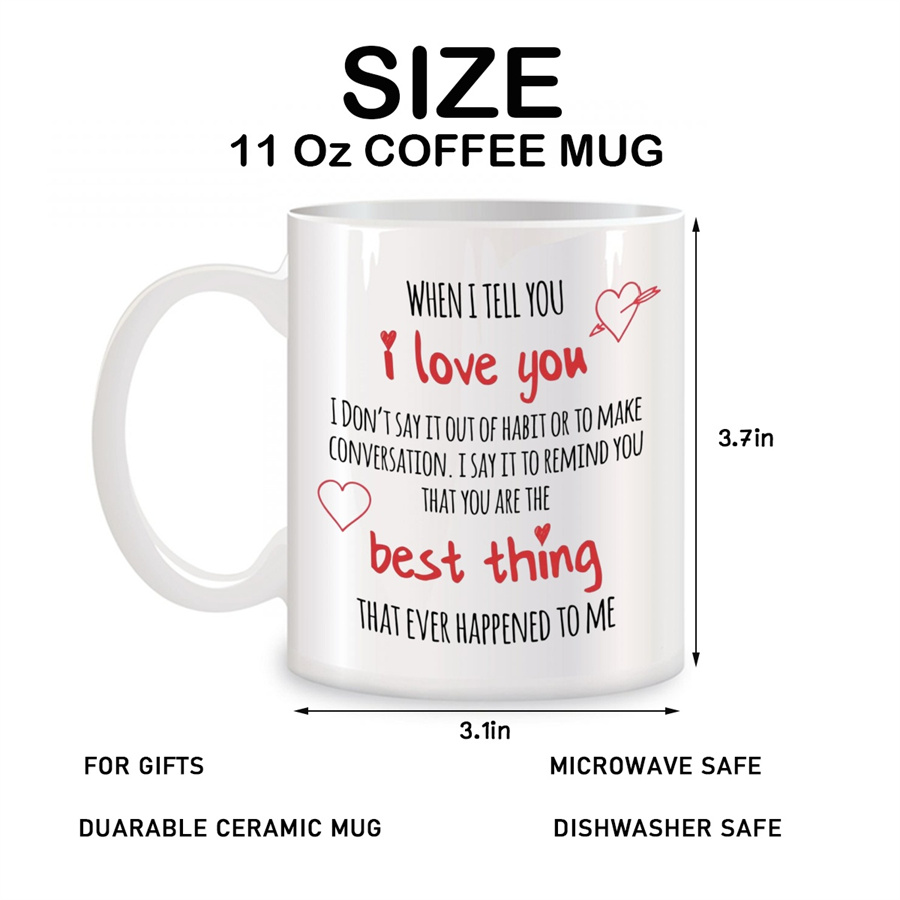 Te amo, Eres lo mejor, tazas p - Coffee Tea Love reseña y precio